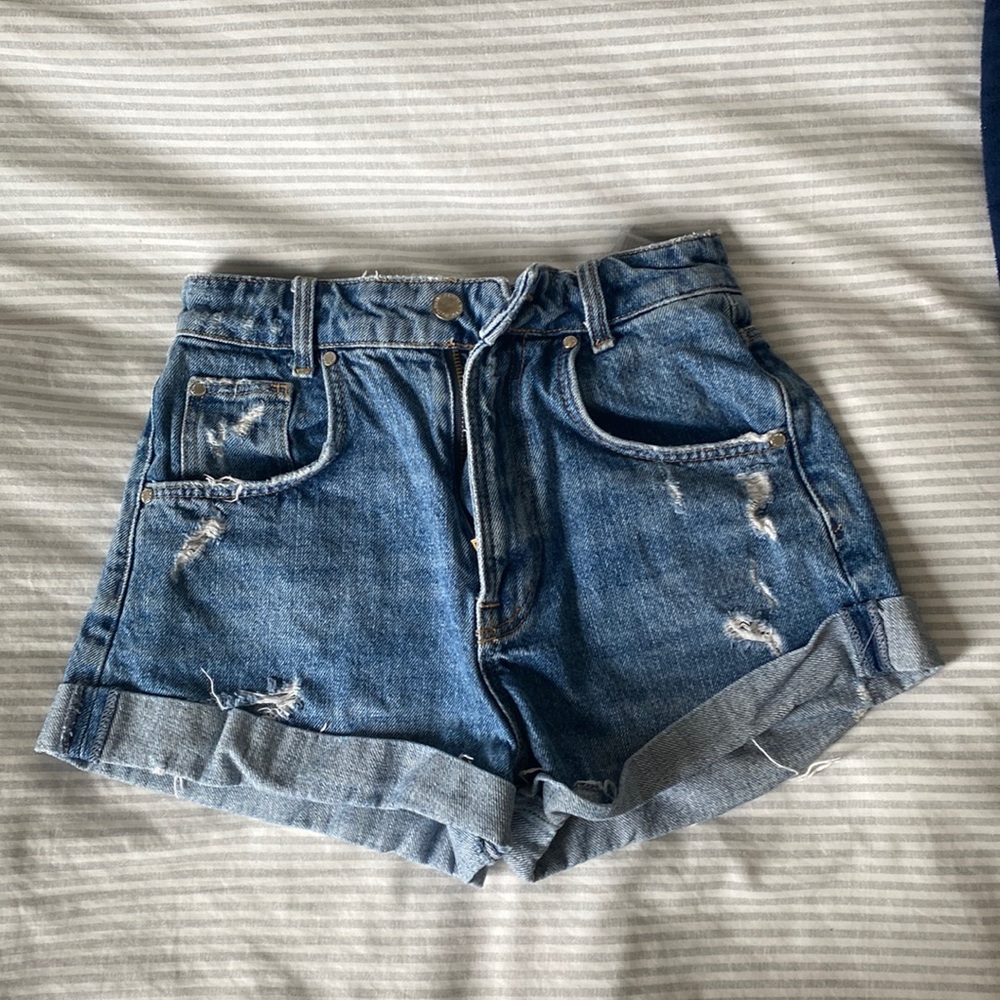 Zara Blue Jean Shorts